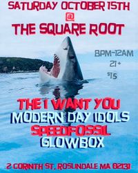 Modern Day Idols, Glowbox, Speedfossil, and The I Want You at the Square Root