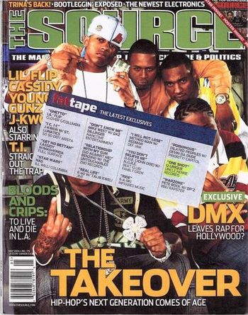 Q-Unique's "One Shot" makes the Source's Fat Tape May 2004
