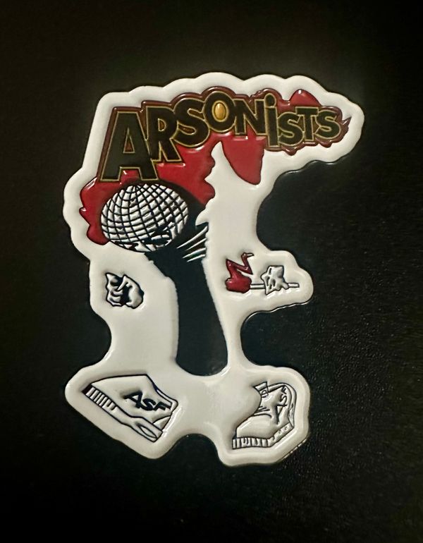 Arsonists Pin - Q-UNIQUE Arsonists Pin - Q-UNIQUE