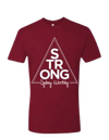 Maroon Strong Tee