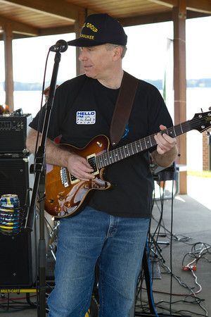Jeff at Joint Base Bolling on 29 September 2012. His name tag reads: "Hello, I'm: with the band!"
