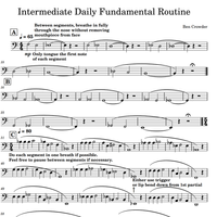 Daily Trombone Routine