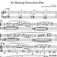 Minecraft: It's Raining Somewhere Else (Piano)