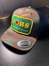 I ❤️ BS hat with sewn patch