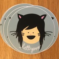 Cat Face Sticker