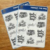 Today's the Day - Sticker Set