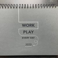 2022 WORK PLAY Every Day Creative Productivity Planner