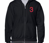 Team Jesus 3# (Black and Red Zip up)