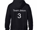 Team Jesus #3 (Black and White Zip up)