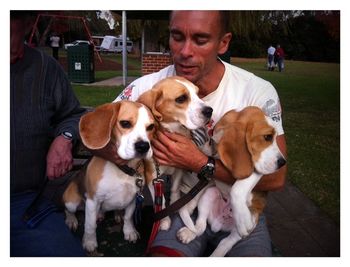 Jason with Max, Murphy & Gizmo
