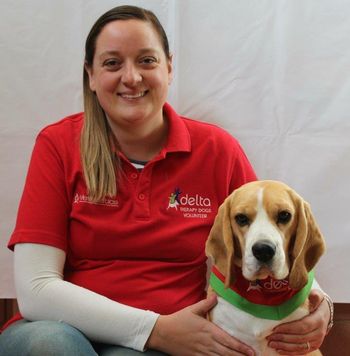 Bella Delta Therapy dog
