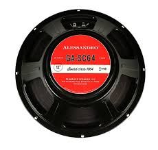 GA-SC64  (George Alessandro Signature)  -  12" 40w  8 or 16 ohms
