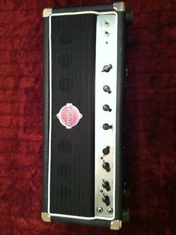 Darlington 45 Head - Controls are CH1-Gain, Vol, CH2-Gain, Vol, Pres, Treb, Mid, Bass
