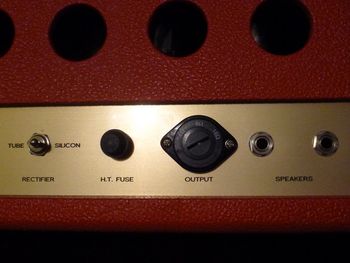 Vintage style impedance selector.
