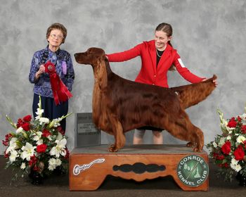 Archie winning a group 2 in Texas.
