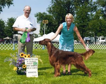 Tank's formal finishing picture.  Aug 2013
