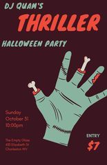 DJ Quam's Thriller Halloween Party