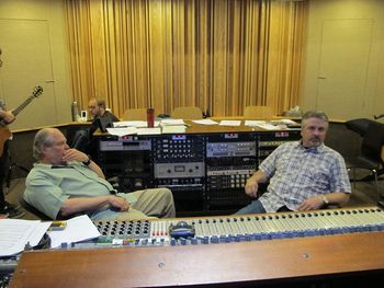 Darrell Bledsoe, producer;
Glenn Storlie, owner, Covenant Recording
