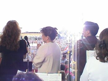 Singing for 500,00 Singing for JP II in 2002 in front of 400,000
