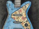 Blue Guitar - Signed & Numbered Giclee on Canvas