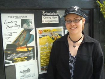 Promo board at the Salida Steam Plant
