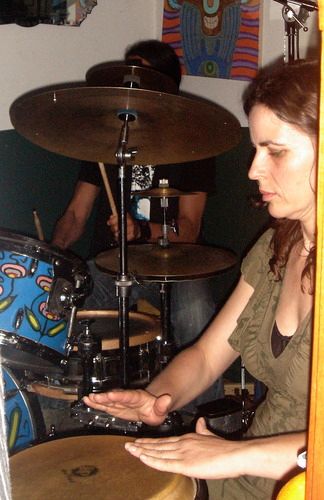 Lucya Almeida on Congas
