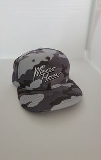 Black & White Camo Hat