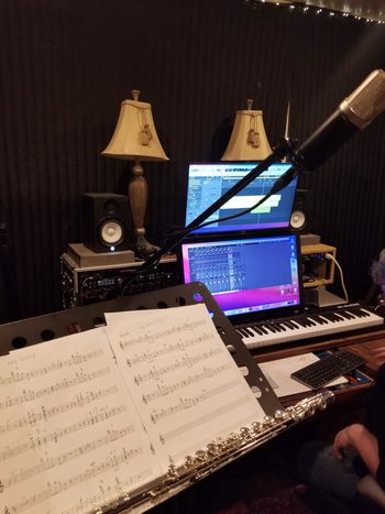 Recording with Tim Ross
