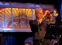 Bruce Gallagher with Bluesette