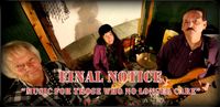 Bruce Gallagher with Final Notice