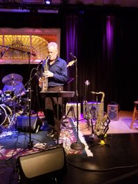 Bruce Gallagher with Bluesette