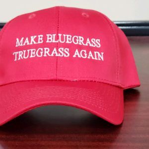 Making a hat out of grass 