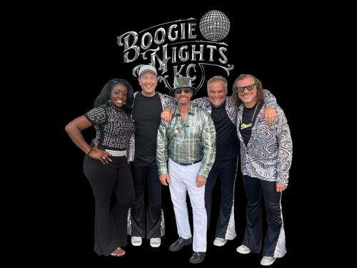 Boogie Nights KC - The Midwests most exciting disco band!  Playing all your favorite dance music from the 1970's. Contact us: 816.200.6787