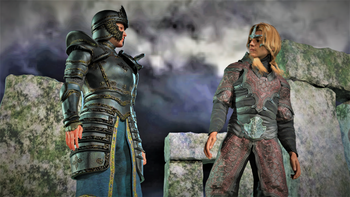 King Arthur And Merlin
