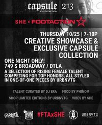 She x Footaction Showcase