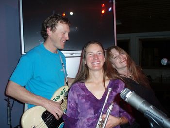 John, Rachel & Susan: all smiles
