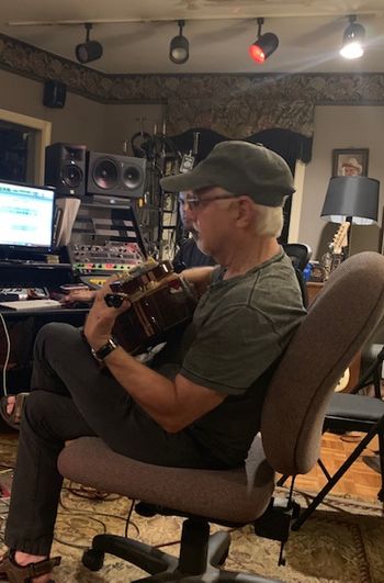 Phil Keaggy working out parts
