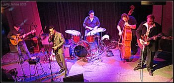 (L to R) Garth Weber, J Hansen, Aki Kumar, Kedar Roy, Kid Andersen
