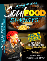 Tap That Downtown Presents “SOUL SUNDAYS”