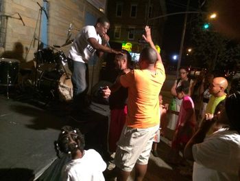 Outdoor Outreach in Brooklyn, NY with Crystal Church
