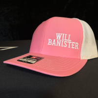 Pink/White Cap