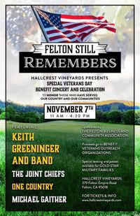 Felton Still Remembers - Special Veterans Day Benefit Concert