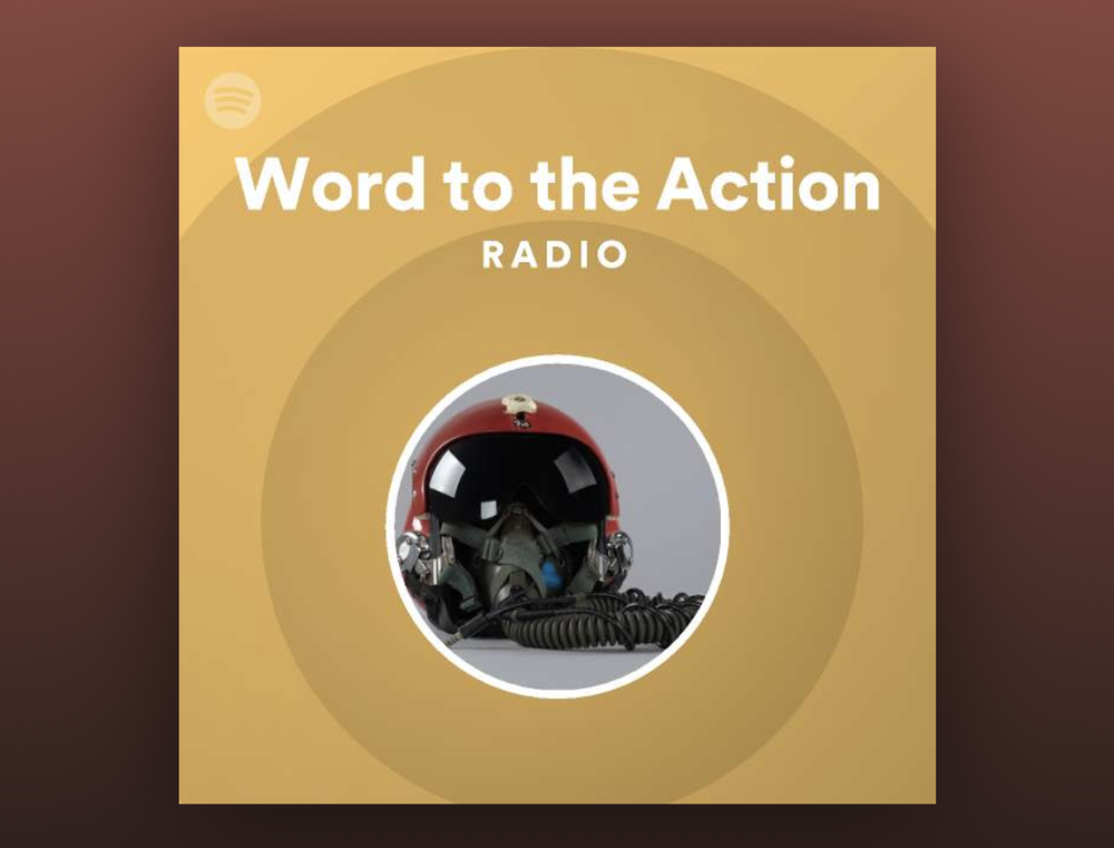 Click pic for Spotify Word to the Action Radio 