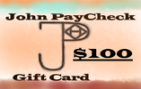 John PayCheck Online Shop $100 Gift Card