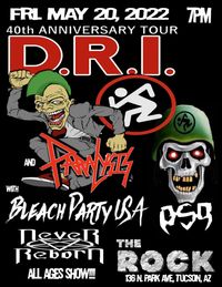 D.R.I  @ The Rock Tucson!