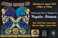 Aztec Riders MC 1st Anniversary Olin Chapter