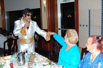 Elvis (Lou) sings to Danny's mom Julie on her Birthday
