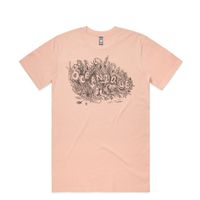 'Flowers from Home' T-Shirt - Pink