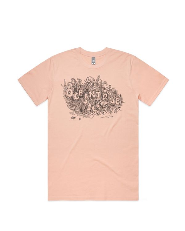 'Flowers from Home' T-Shirt - Pink