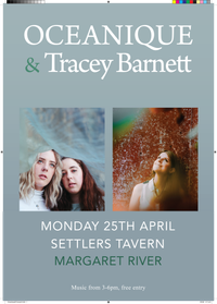 Oceanique and Tracey Barnett live at Settlers